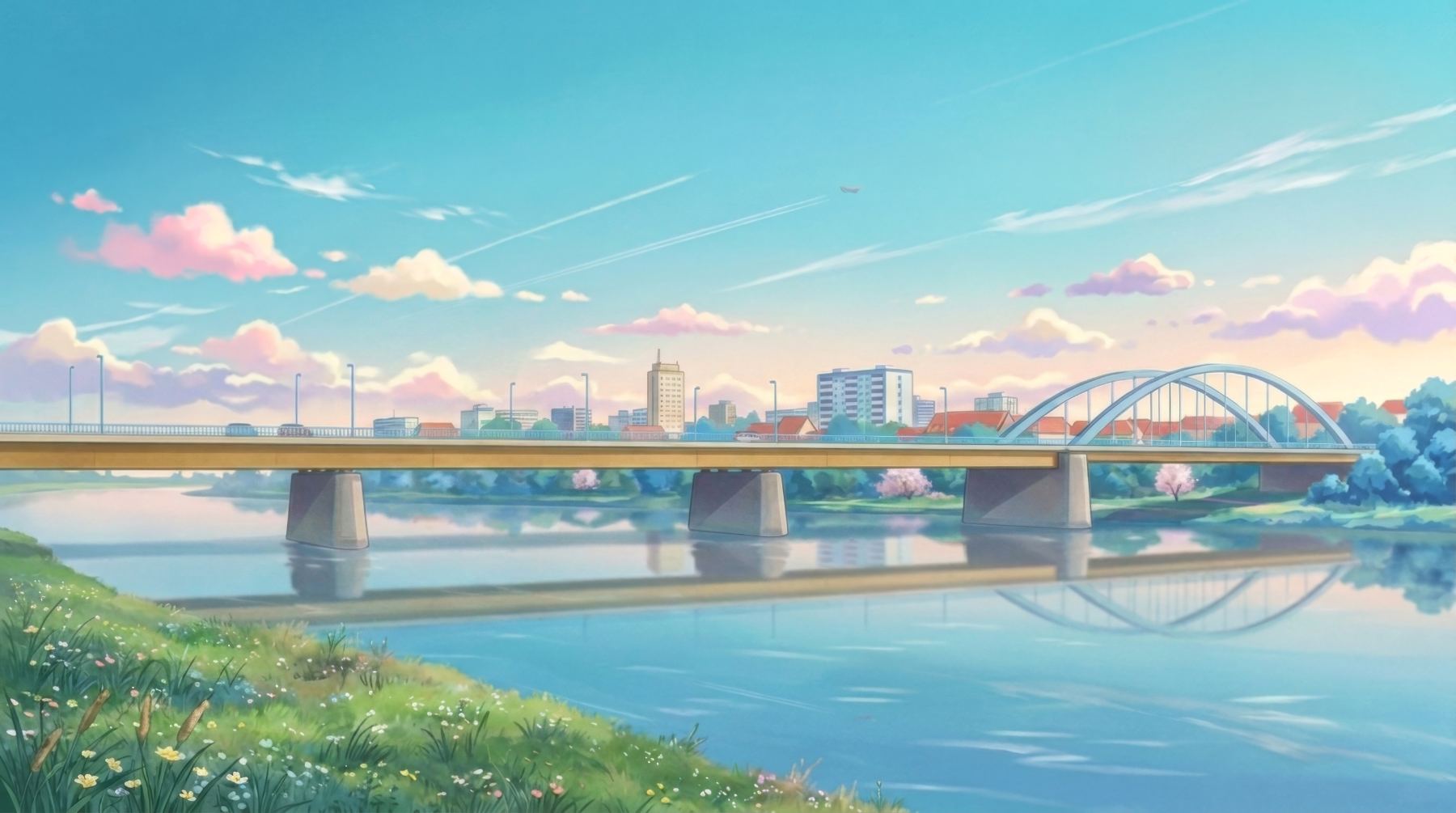 Stadtbrücke über die Oder in Frankfurt (Oder)